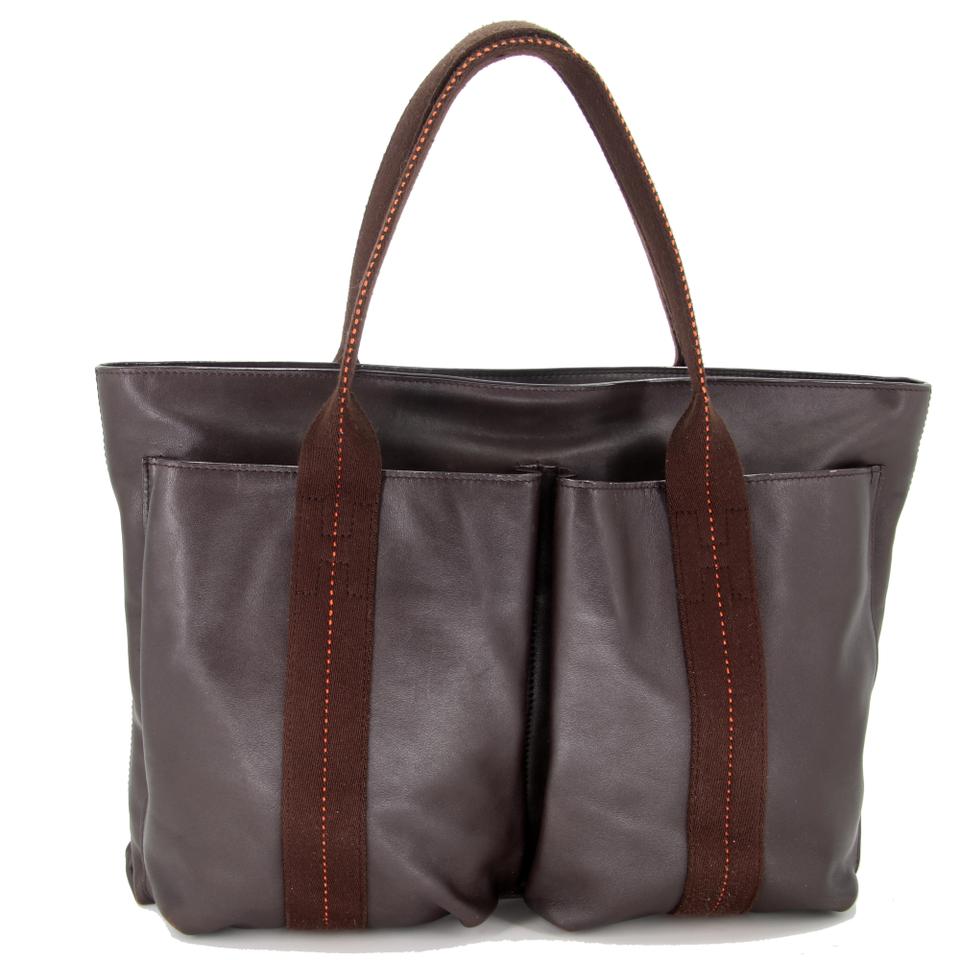 Hermes Garden Party Medium Leather Shoulder Bag HR-0928P-0002