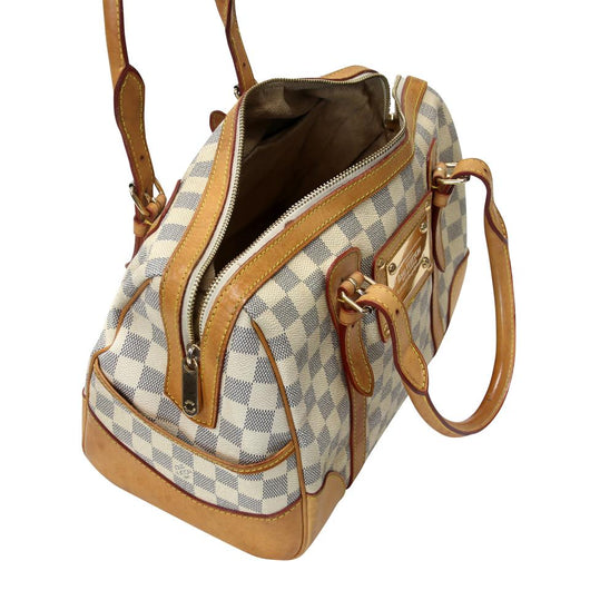 Berkeley cloth handbag Louis Vuitton Beige in Cloth - 21892865