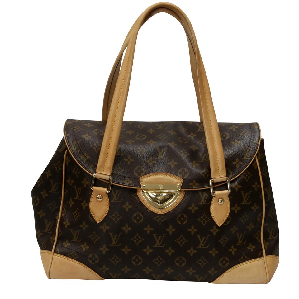 Louis Vuitton Beverly Monogram Canvas Satchel Bag