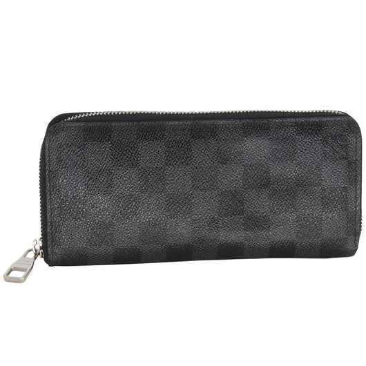 Louis Vuitton Zippy Organizer Damier Graphite Canvas Black in Coated Canvas  with Silver-tone - US