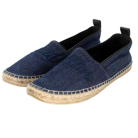 Louis Vuitton Canvas Printed Espadrilles - Blue Sandals, Shoes - LOU786275