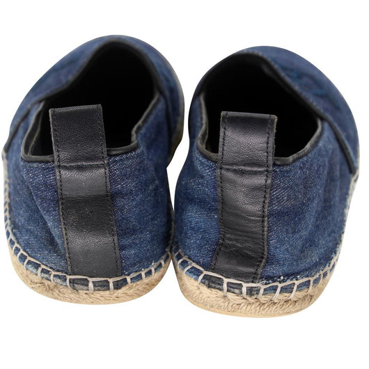 Cloth espadrilles Louis Vuitton Blue size 38 EU in Cloth - 17615602