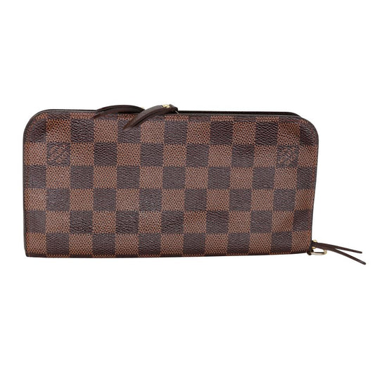 Louis Vuitton Monogram Coated Canvas GM Eugenie Wallet LV-W0209N-0010