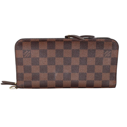 Louis Vuitton Damier Ebene Long Bifold Check Wallet 861589