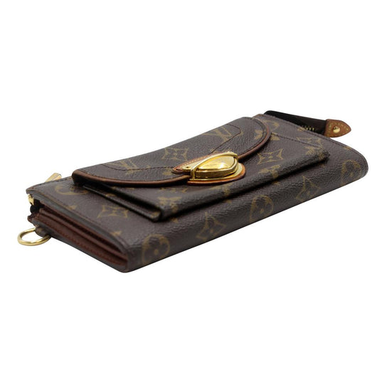 Louis Vuitton Astrid Oversized Long Monogram Brown Wallet Authentic - $439  - From Anna