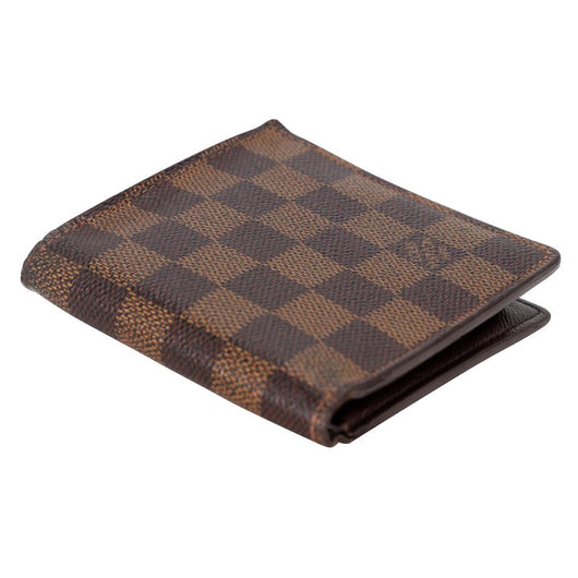 Louis Vuitton Monogram Canvas Leather LV Marco Bifold Wallet LV-0813N-0004