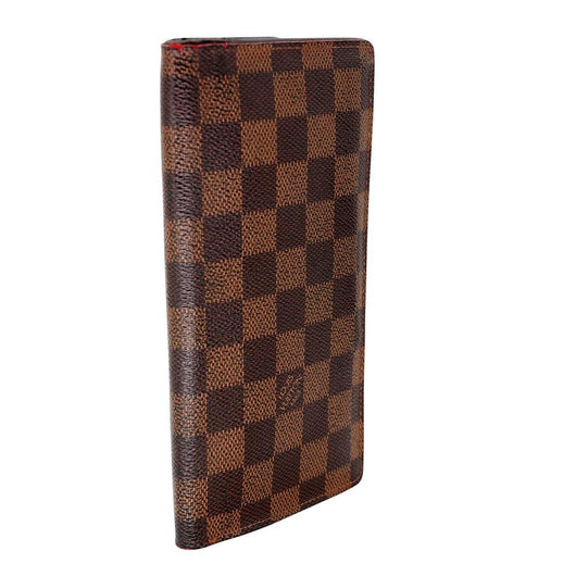 Louis Vuitton Damier Monogram GM Travel Checkbook Wallet LV-1202P-0001