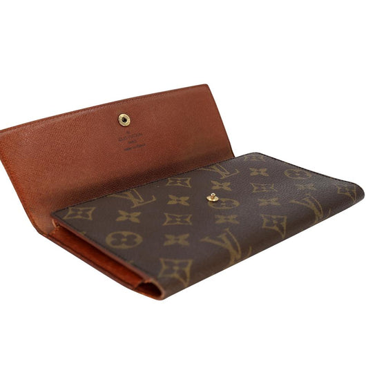 Louis Vuitton Ebene GM Sarah Monogram Wallet LV-W1216P-0001