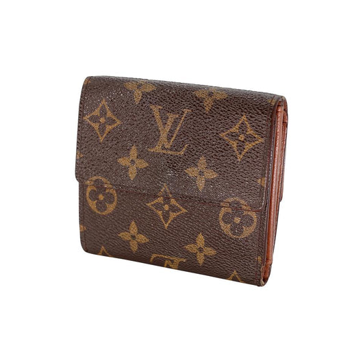 Louis Vuitton monogram coated canvas Elise wallet in 2023