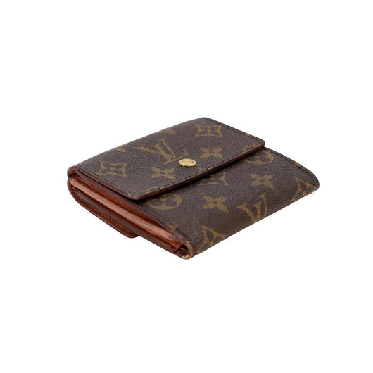 Louis Vuitton Monogram Elise Compact Snap Wallet 438lv61