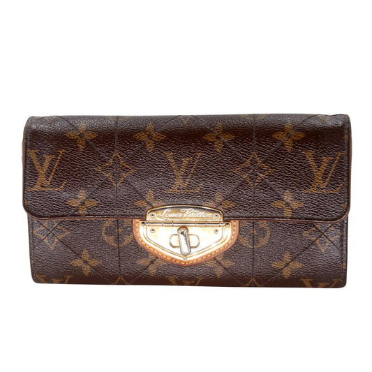 Louis Vuitton Brown Zippy GM Signature Takashi Murakami Panda Long Wallet LV-W0930P-0399