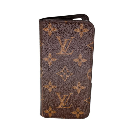 Used Louis Vuitton LOUIS VUITTON Epi Eye Trunk iPhone X XS 10 Smartphone  Case Black Pink M67894 