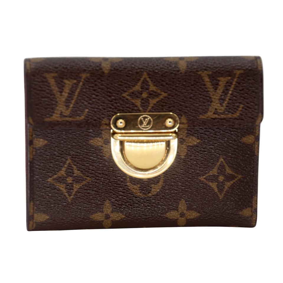 LOUIS VUITTON Monogram Canvas Brown Koala Wallet TT1215