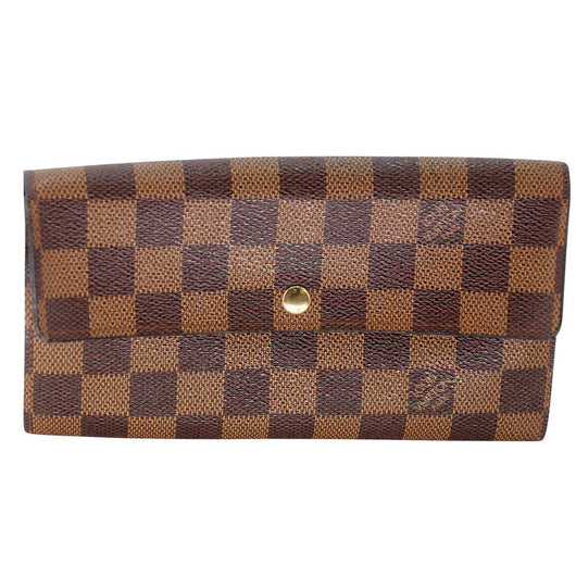 Louis Vuitton Sarah GM Damier Monogram Long Wallet LV-0930P-0003