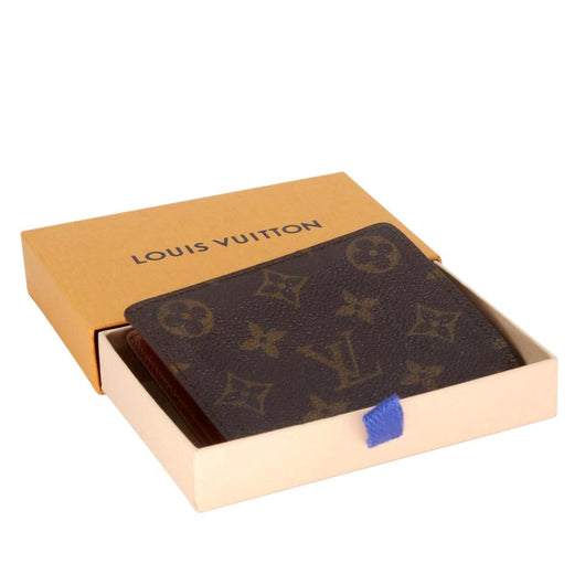 Louis Vuitton Brown Monogram Bi-Fold Compact Small Wallet Cloth ref.317919  - Joli Closet