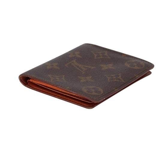 Louis Vuitton Brown Monogram Bi-Fold Compact Small Wallet Cloth ref.317919  - Joli Closet