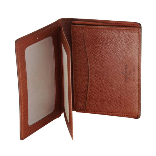 Louis Vuitton Brown Monogram Bi-Fold Compact Small Wallet Cloth ref.337864  - Joli Closet