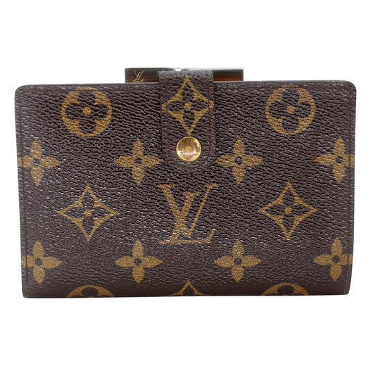 Louis Vuitton Monogram French Purse Kiss-lock Wallet