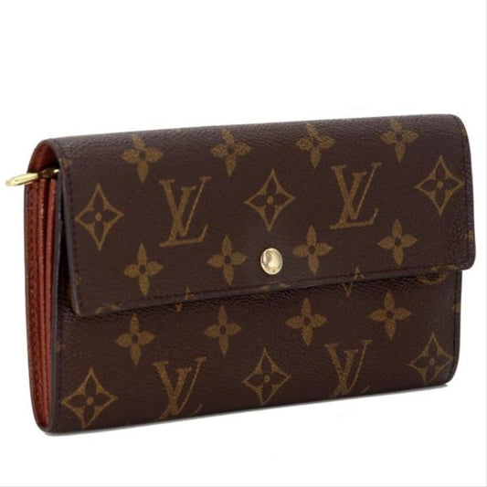 Louis Vuitton Damier Monogram GM Travel Checkbook Wallet LV-1202P-0001