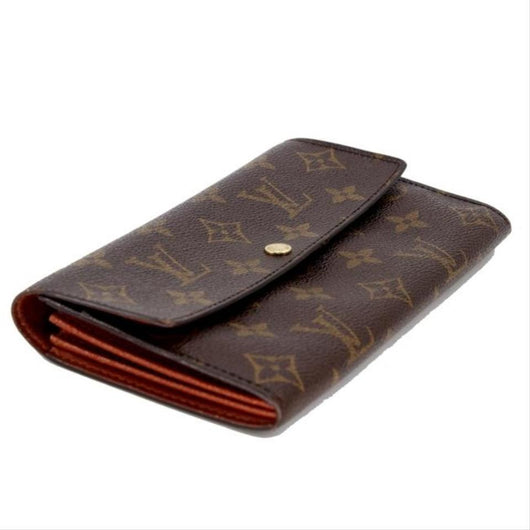 Louis Vuitton Sarah My World Tour Monogram Canvas Wallet Limited Edition  Brown Leather ref.683453 - Joli Closet