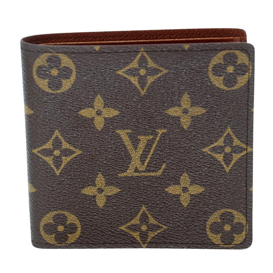 Louis Vuitton Monogram Canvas Leather LV Marco Bifold Wallet LV-0813N-0004  – MISLUX