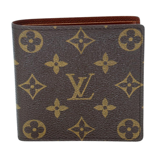 Louis Vuitton Brown Mongoram Coated Canvas Marco Bifold Wallet – MISLUX