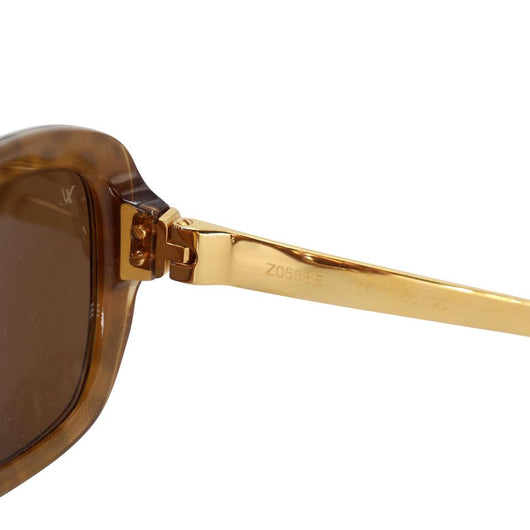 Louis Vuitton Lv Mascot Aviator Tortoise Sunglasses LV-0912N-0005 – MISLUX