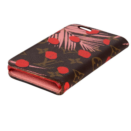 Louis Vuitton Pink Monogram Jungle Dot Palm Iphone 6 Folio Cover