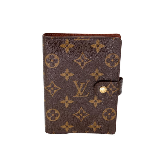 Louis Vuitton Vintage Monogram Canvas Pocket Agenda Checkbook Cover