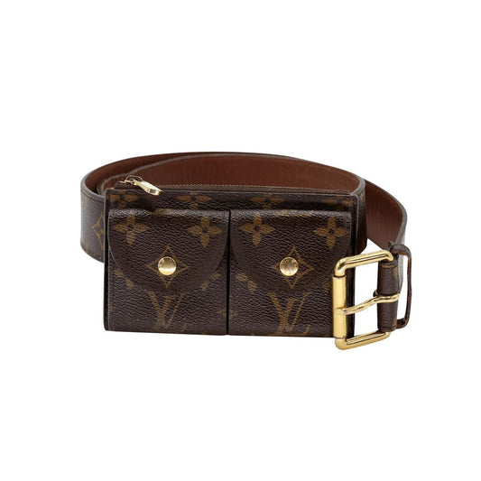 Louis-Vuitton-Monogram-Multicolor-Saint-Tulle-Belt-80/32-M9630