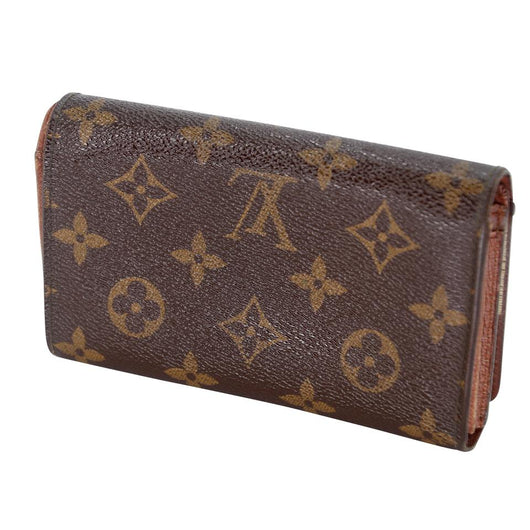 Louis Vuitton Monogram Canvas Leather LV Marco Bifold Wallet LV-0813N-0004