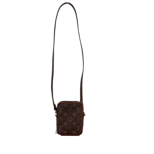 Louis Vuitton  Mini Monogram 872484 Brown Coated Canvas Cross Body  Bag, Louis Vuitton