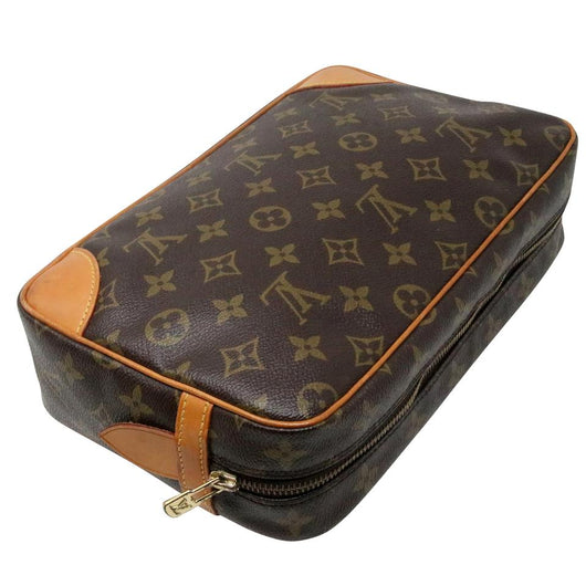 Louis Vuitton Damier Monogram GM Travel Checkbook Wallet LV-1202P-0001 –  MISLUX