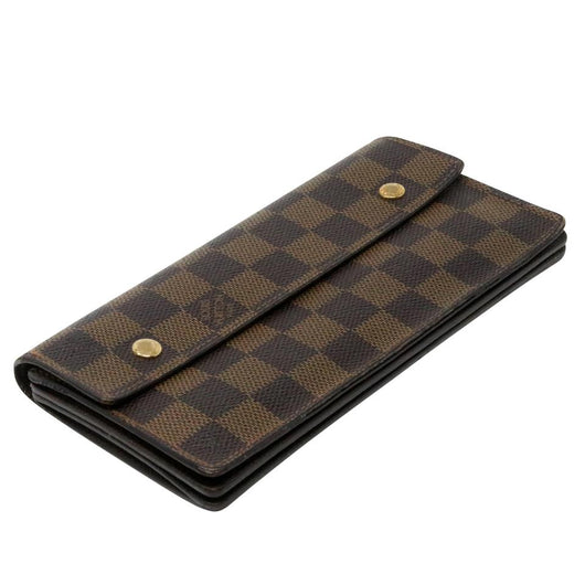 Louis Vuitton Damier GM Accordion Moto Chain Long Travel Wallet