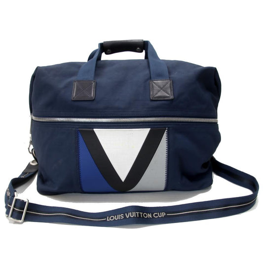 LOUIS VUITTON Cup Spinnaker Duffel Blue Marine, FASHIONPHILE