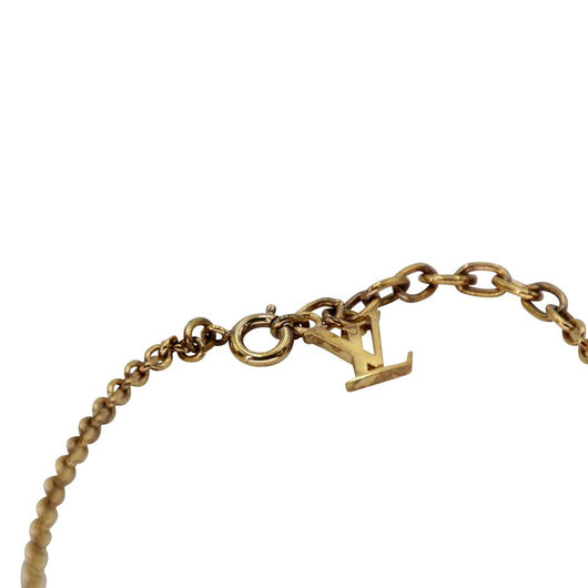 Louis Vuitton Crystal Gamble Station Necklace - Black, Brass Station,  Necklaces - LOU673310