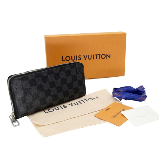 Louis Vuitton Rare Brazza Damier GM Graphite Canvas Bifold Wallet  LV-W0930P-0386 For Sale at 1stDibs