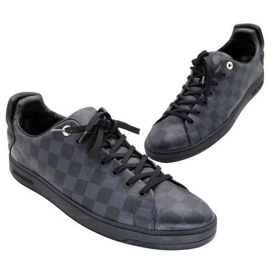 Louis Vuitton Men's Damier 11.5 Graphite Frontrow Monogram Shoes