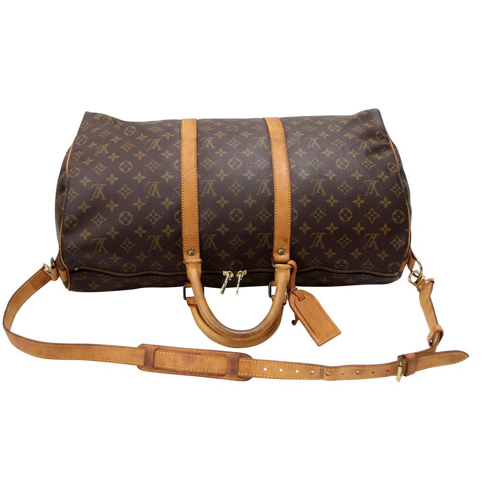 Louis Vuitton Keepall 50 Canvas Bandouliere Bag LV-0829N-0001 – MISLUX