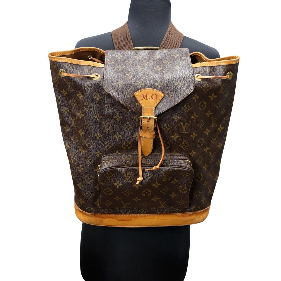 Louis Vuitton Montsouris Monogram Canvas Backpack LV-B0505P-0001 – MISLUX