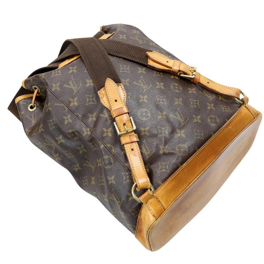 Louis Vuitton Drawstring Montsouris Monogram Canvas Backpack LV