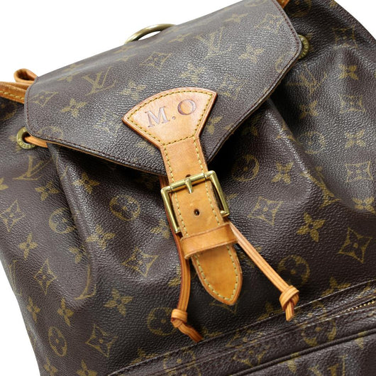 Louis Vuitton Montsouris Bb Monogram Canvas Backpack Black