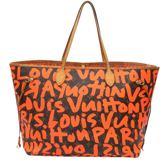 LOUIS VUITTON Monogram Stephen Sprouse Graffiti Neverfull GM tote Bag