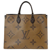 Louis Vuitton Giant Reverse Monogram MM Coated Canvas OnTheGo Tote  LV-B0427P-0001