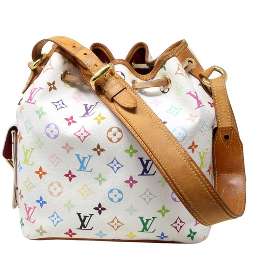 Louis Vuitton Limited Edition Takashi Murakami Noe Petite White