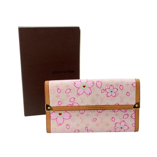 Louis Vuitton Murakami Flowers Monogram GM Takashi Wallet LV-0813N-0002 –  MISLUX