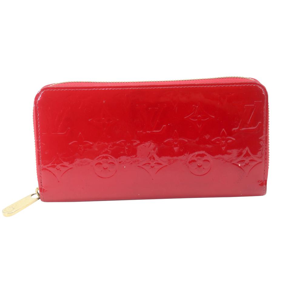 Louis Vuitton Pomme d'Amour Monogram Vernis Zippy Wallet