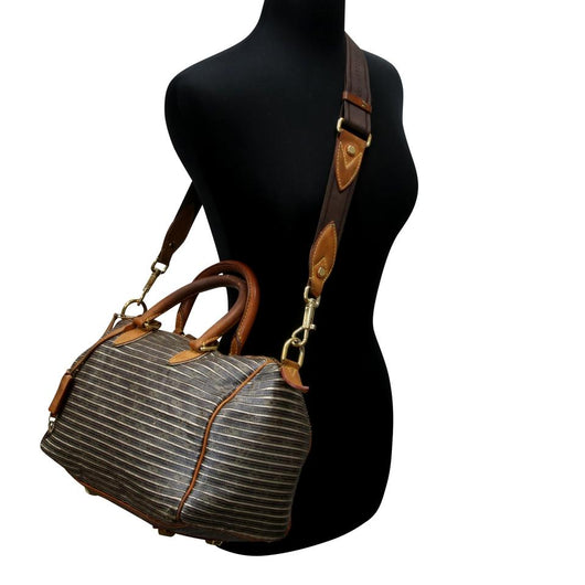 Louis Vuitton Speedy Eden Ltd Ed Bandouliere Pesh Monogram Canvas Cross  Body Bag For Sale at 1stDibs