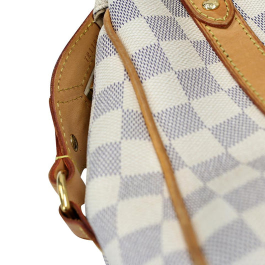 Louis Vuitton Berkeley mm Azur Damier Boston Shoulder Bag LV-0918N-0003