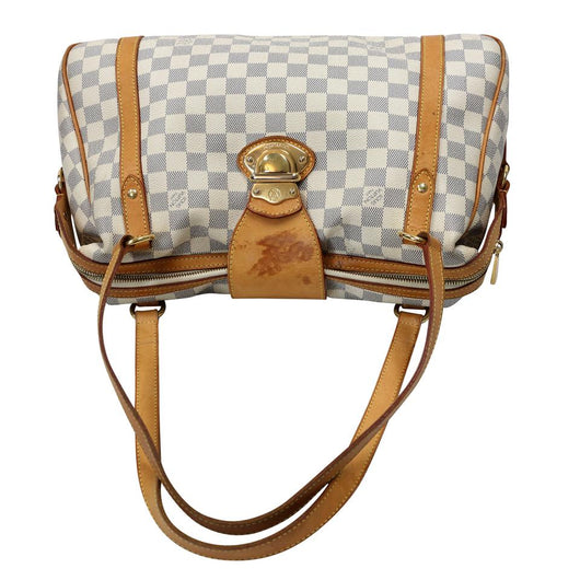 Louis Vuitton Berkeley mm Azur Damier Boston Shoulder Bag LV-0918N-0003